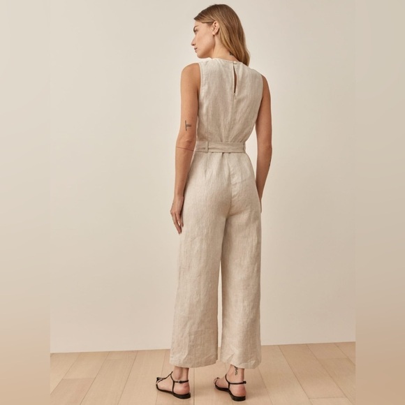 Reformation Naomi Linen Jumpsuit - Picture 2 of 7
